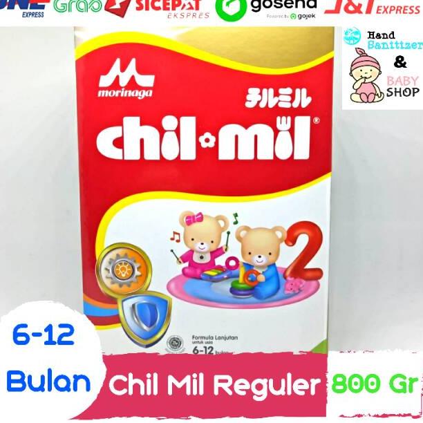 ネ Susu Morinaga ChilMil 2 Reguler 6-12 bulan Grosir Chilkid 2 Kaleng Chilkid ChilSchool Bayi Susu Pe