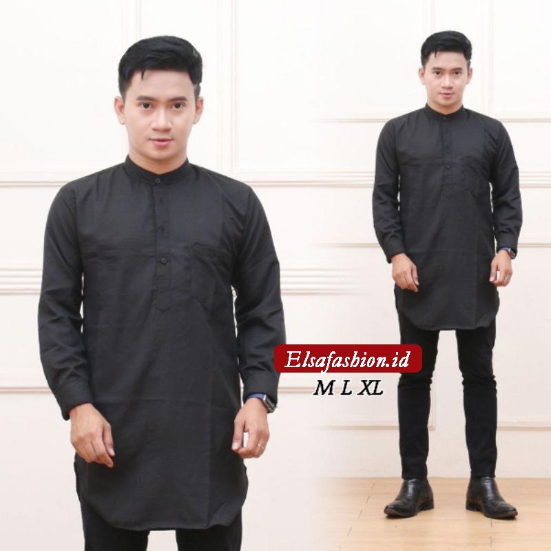 koko kurta pakistan / baju koko kurta pria lengan panjang