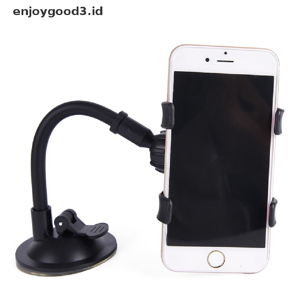 ^ Rready Stock Mouse Wireless Universal 360 Derajat°Stand Holder Handphone Untuk Kaca Depan Mobil