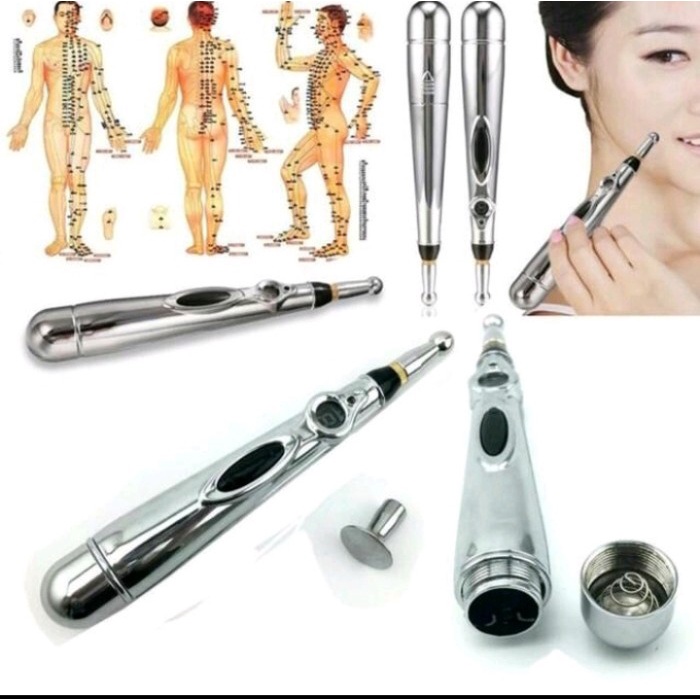 PROMO PEN PENA AKUPUNTUR PIJAT REFLEKSI ALAT TERAPI KESEHATAN PIJAT MASSAGER - opp plastik V8D7