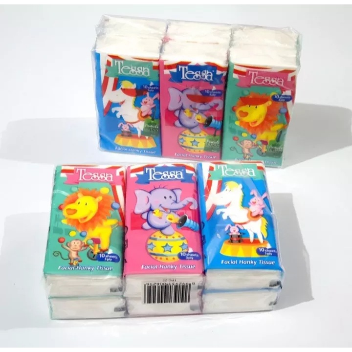 DEOSOFFICIAL -- TISSUE HENKY 10 SHEET PER 6 PACK