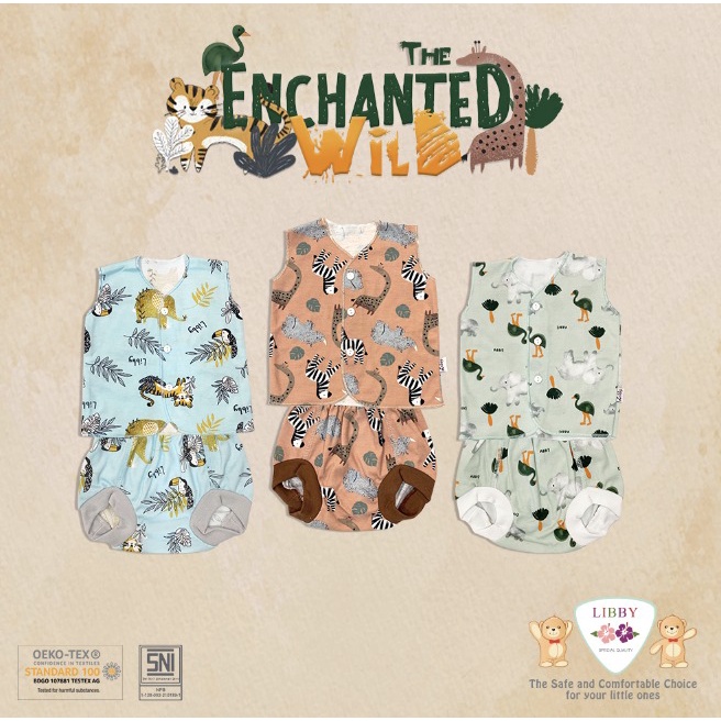 Libby - The Enchanted Wild | Setelan Kutung BABY SIZE 3Stel