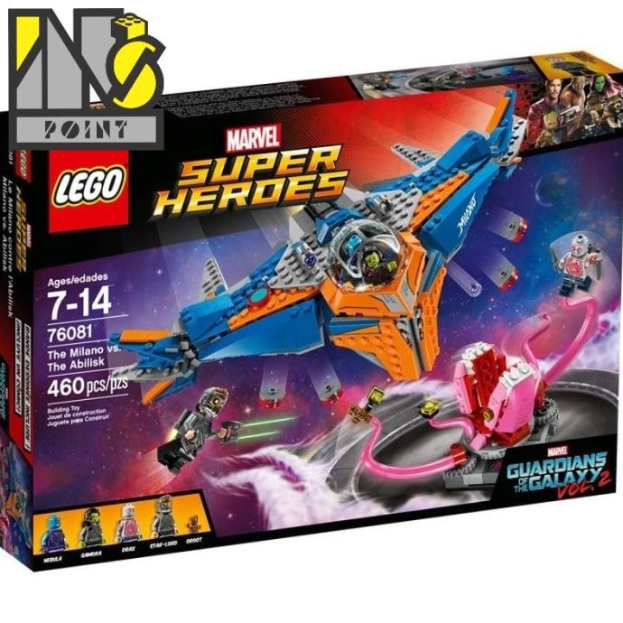 BERGARANSI LEGO 76081 - Super Heroes - The Milano vs. The Abilisk