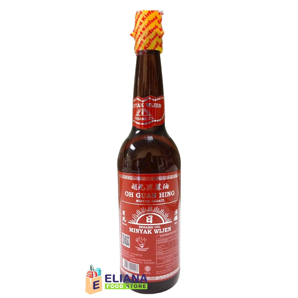 

MINYAK WIJEN OH GUAN HING 600 ML / OH GUAN HING SESAME OIL / WIJEN OH GUAN HING MATAHARI