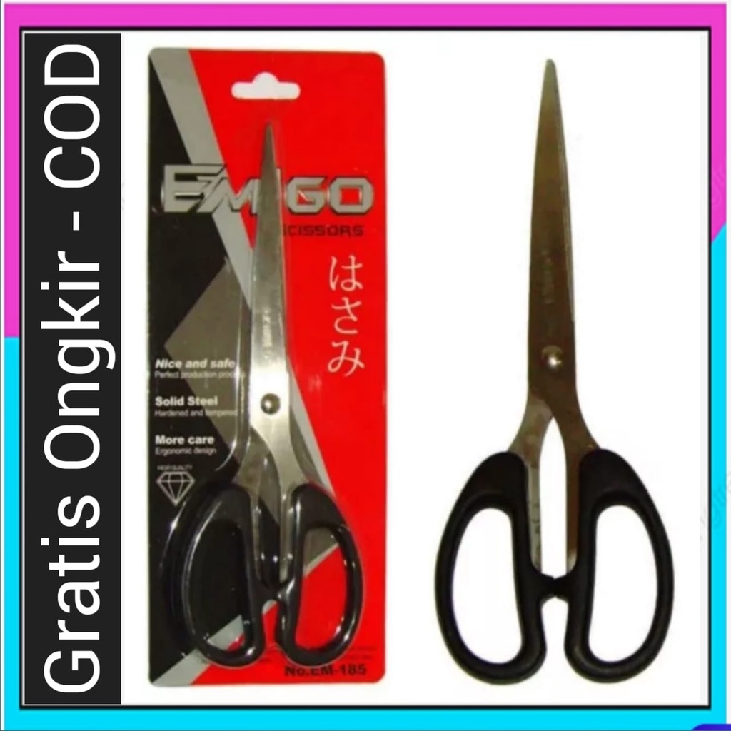 

M2000 Gunting Emigo Bahan Stainless Steel Anti Karat