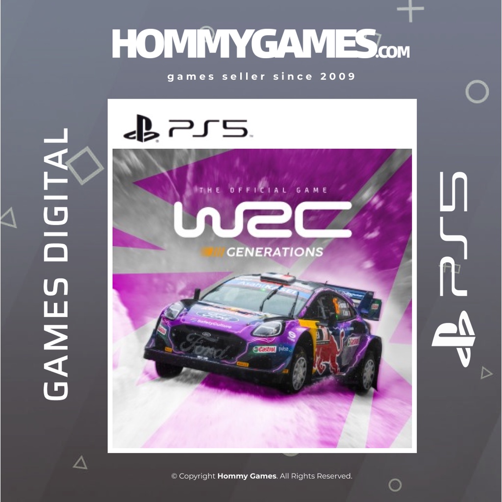 WRC Generations PS5 &amp; PS4 Digital Games