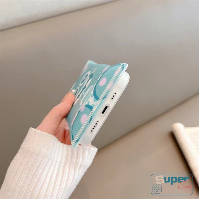 Soft Case Desain Kartun Monster Untuk iPhone 6 6s 8 7 Plus 14 11 12 13 Pro Max XR X Xs Max SE 2020