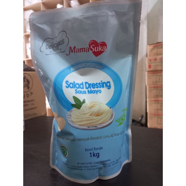 

mayonaise mama suka salad dressing saus mayo original 1kg