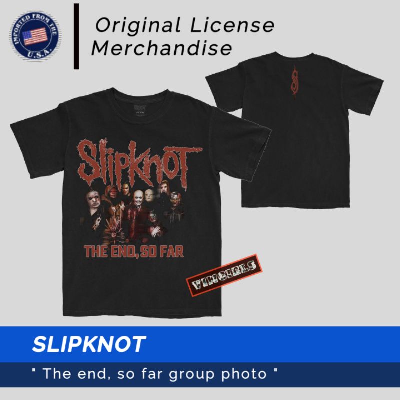 Jual Kaos T Shirt Slipknot Band Music Original Ori Official Licensed