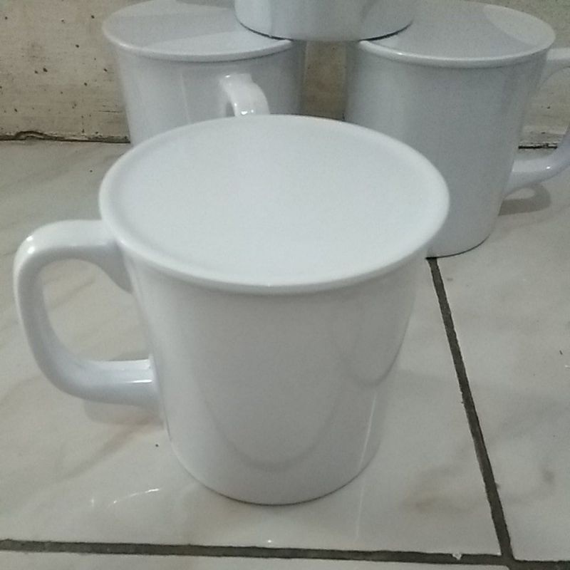 Mug Tutup 3,5 " Vanda Melamin