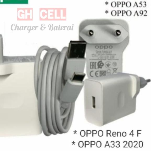 Charger OPPO A54 Reno4 F Reno 4F Fast Charging 18W TYPE-C Original
