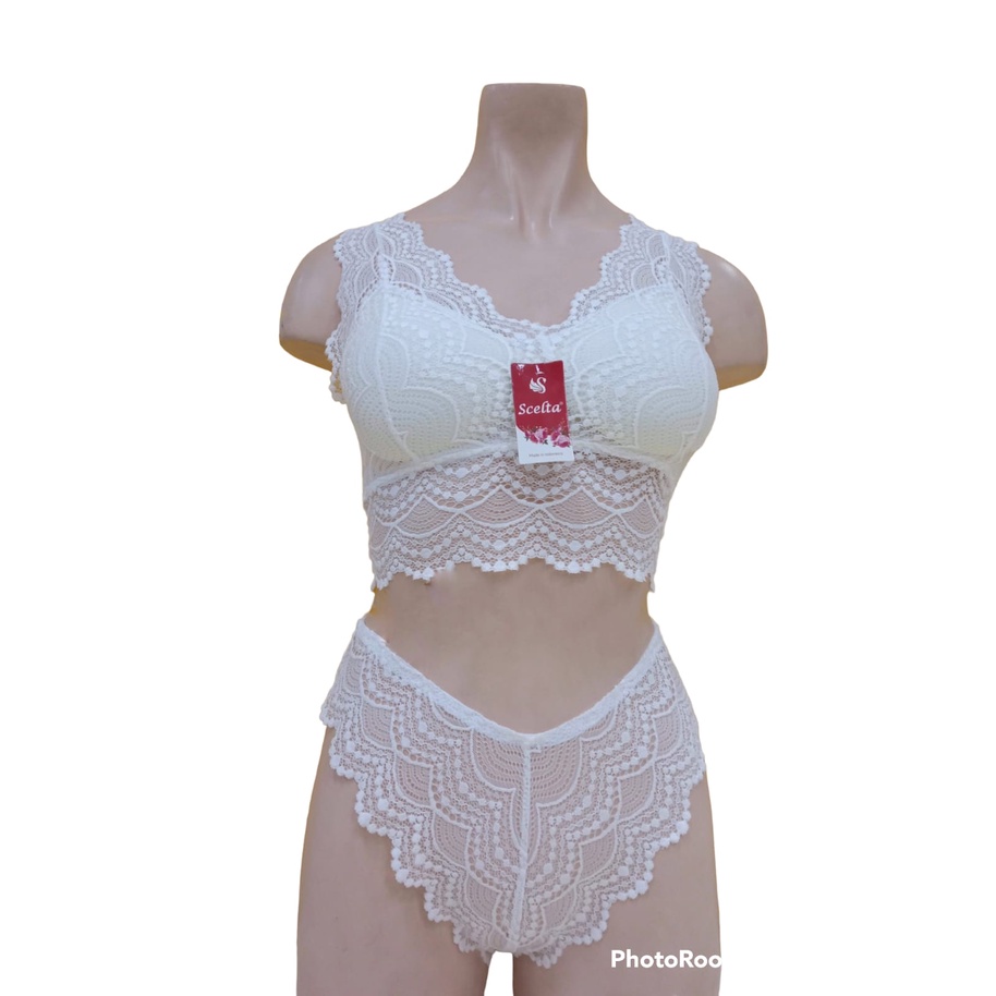 Scelta |Bra Set Model Brukat ||BH-SC-1791-SET