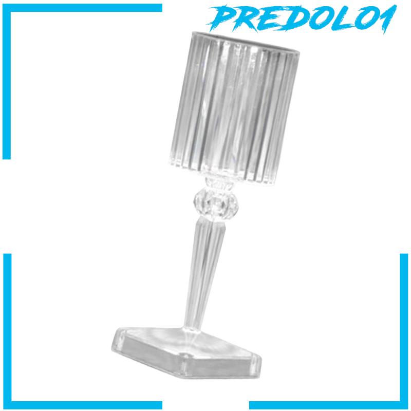 Predolo1 Lampu Meja Led USB Bentuk Bola Kristal Untuk Samping Tempat Tidur / Kantor