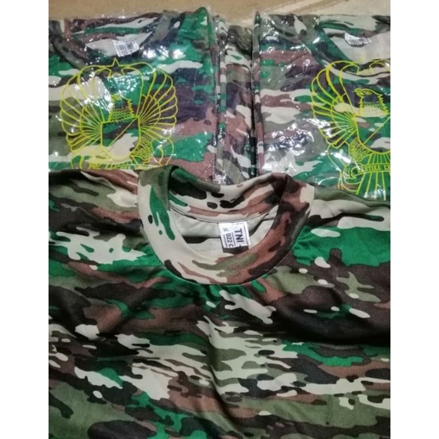 kaos Drifit PDL TNI AD Terbaru