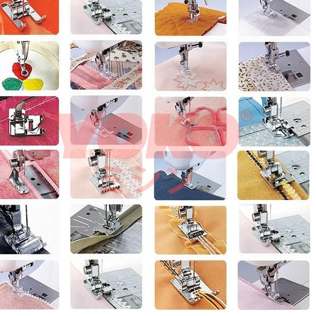 Sepatu Set 32 Pcs Set Mesin Jahit Portable