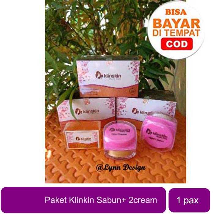 Paket Klinskin Cream + Sabun