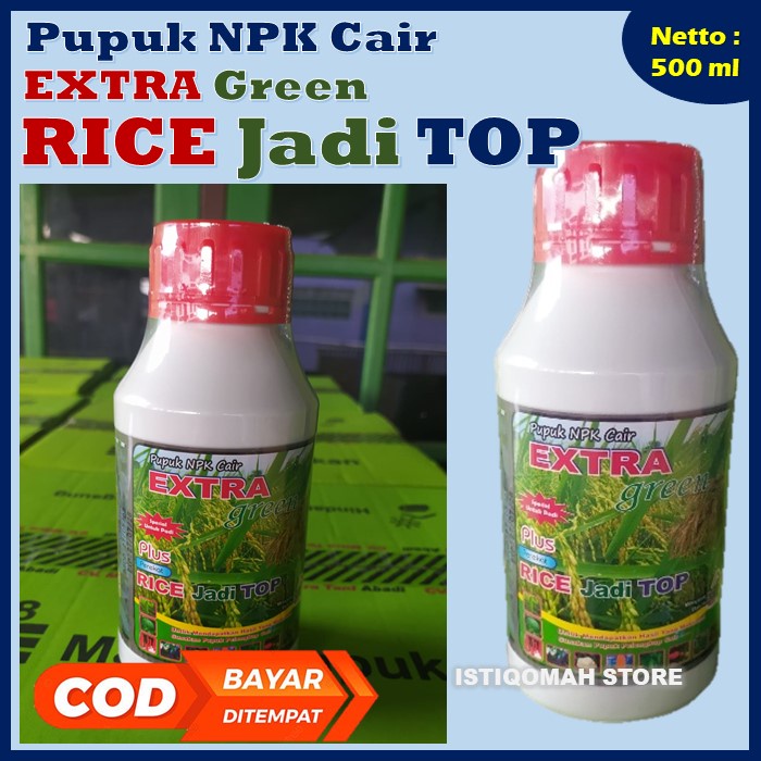 PROMO COD RICE JADI TOP 500ML Pupuk NPK Cair Pelebat Buah Cabe Rawit - Pupuk untuk Mempercepat Pertumbuhan Akar Bunga Daun dan Buah serta Menambah Daya Tahan Tanaman Terhadap Gangguan Hama dan Penyakit pada Tanaman Cabe Rawit