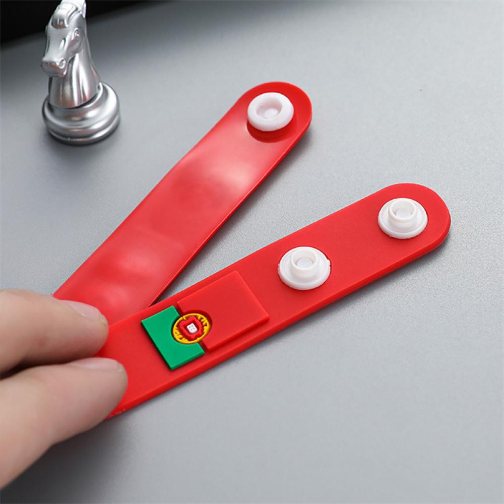 Timekey 2022 Gelang Karet Silikon Flexible Motif Bendera Negara World Cup National O6X5