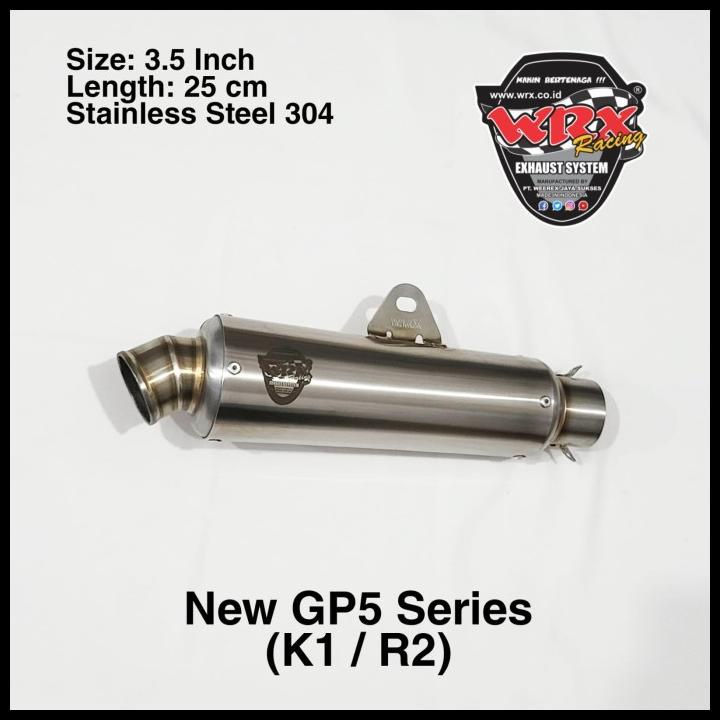 Promo Knalpot Wrx New Gp5 Ss K200 Nmax