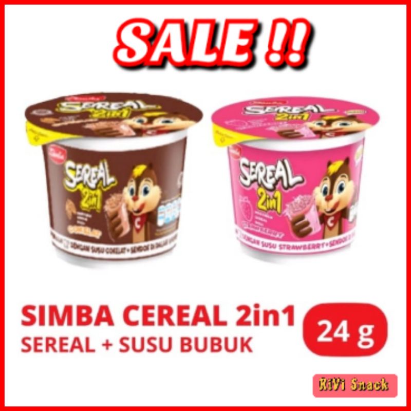 [PROMO] SIMBA SEREAL COKLAT STRAWBERRY 2in1 CUP/SEREAL CUP/HAMPERS ULTAH