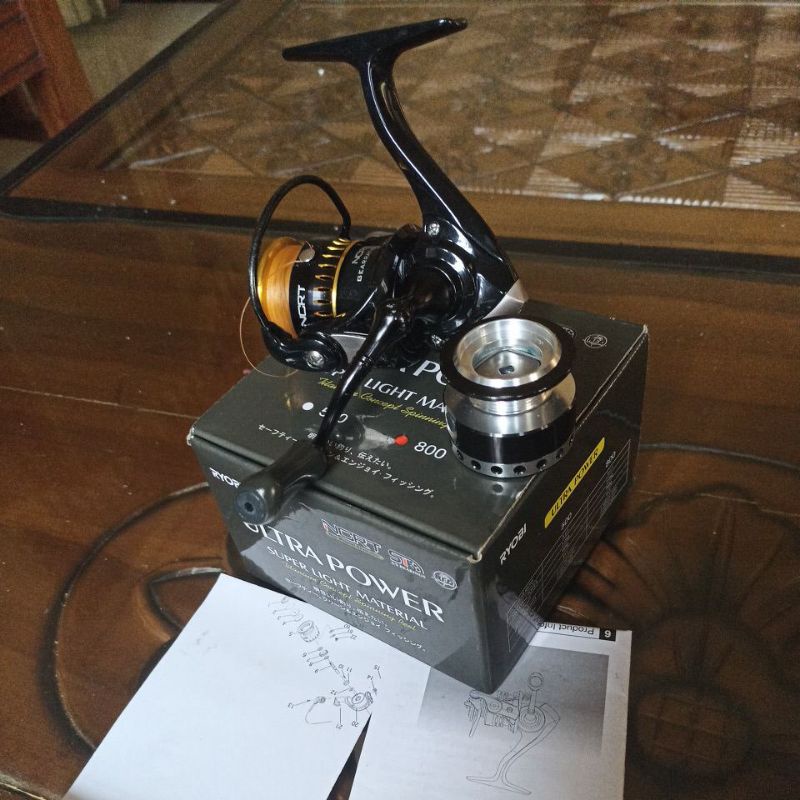 Ryobi Ultra Power 800 free spool 1000