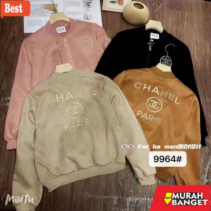 jaket wanita kekinian 2022 JAKET SUEDE PREMIUM IMPORT #9964
