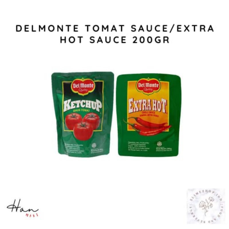 

DELMONTE SAUS TOMAT POUCH / EXTRAS HOT SAUCE 200GR