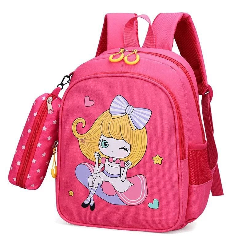 &quot;aurabagss&quot; - New Arrival...Beli 1 Dapat 2 Tas Anak Set 2 In 1 Tas Anak Perempuan Princes Ransel Sekolah Anak Perempuan PAUD TK SD Backpack Anak Perempuan Terbaru 2022 Harga Terjangkau Bisa COD