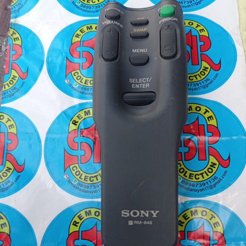 Remote tv jadul/tv tabung sony RM-848/RM-829