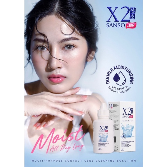 X2 Sanso Softlens Solution +Bio Formula