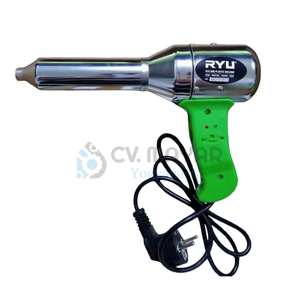 MESIN LAS PVC RYU RWG700 LAS PLASTIK PEMANAS PVC