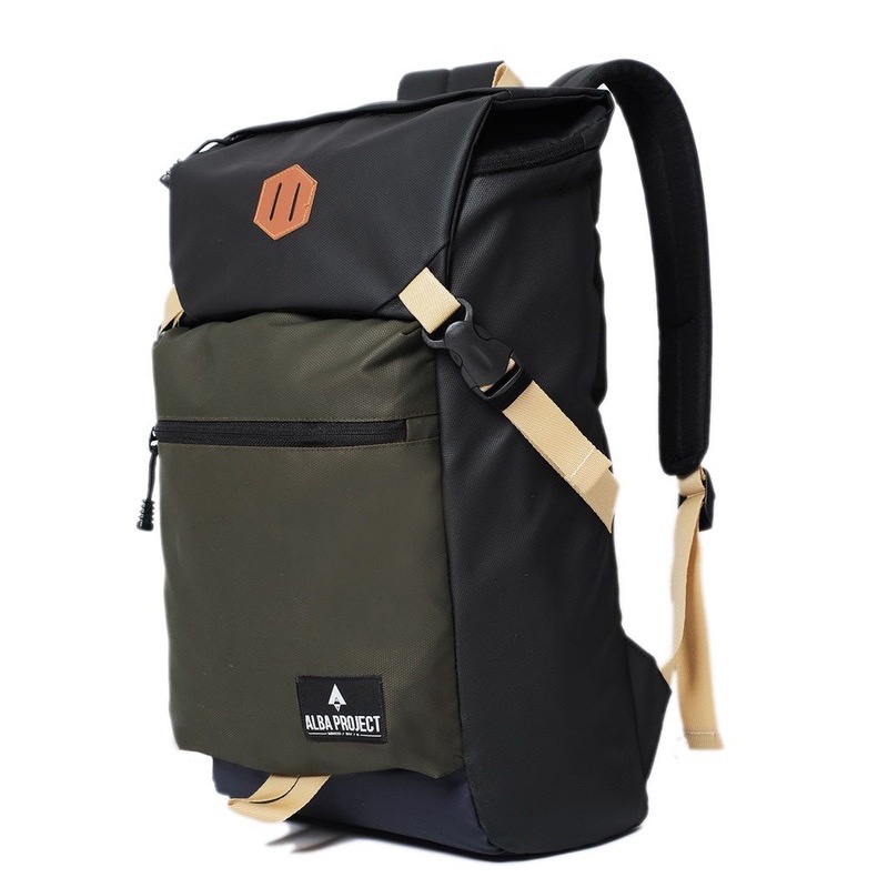 Alba Project - Backpack Venom - Tas Ransel Laptop To 15.6 Inch - Tas Punggung - Tas Pria - Tas Wanita