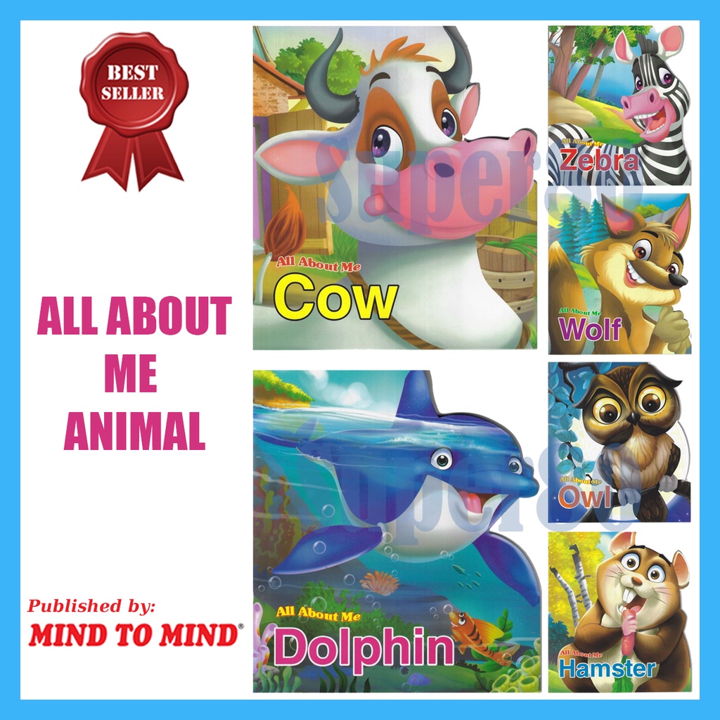 English Story Book All About Me Animal Mind To Mind Buku Cerita Anak Bahasa Inggris