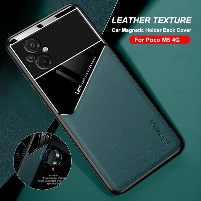 POCO M5 M5S / M4 PRO 4G / M3 / M3 PRO 5G SOFT CASE PREMIUM PLEXIGLASS LEATHER