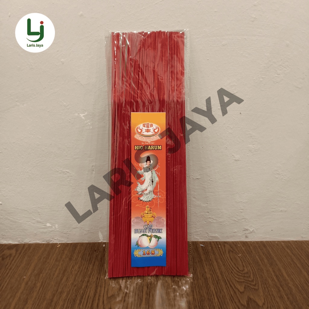 Hio Dupa Cap Buah Persik/ Hio Merah & Halus/ Wangi