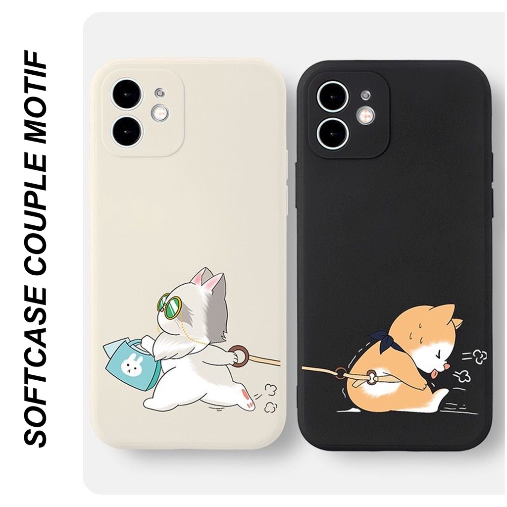 case couple type hp Vivo all type / Silikon premium /Softcase macaron / NC-20