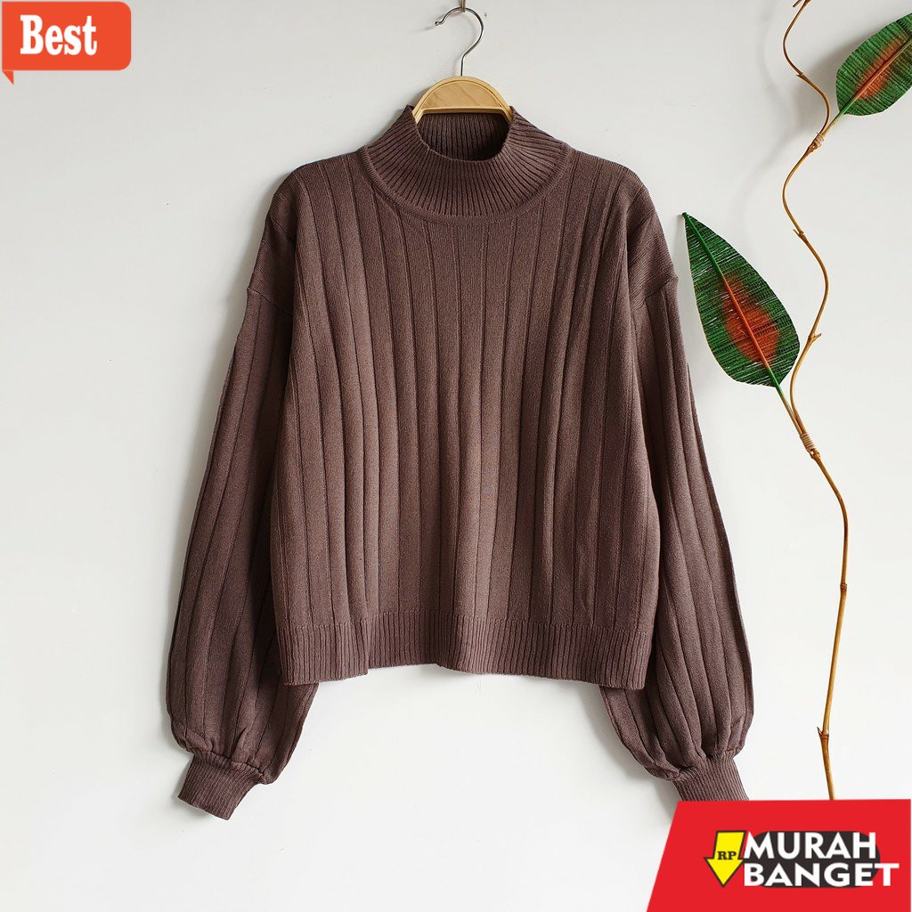 atasan wanita terbaru 2022 Syasweater - Baju Wanita | Sweater Rajut Wanita / JOVANKA RAJUT Oversize 