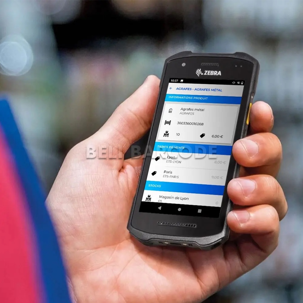 Scanner Barcode Portabe Android Zebra TC210K