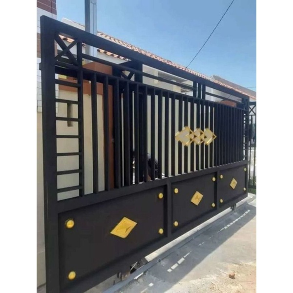 pagar pintu rumah minimalis modern