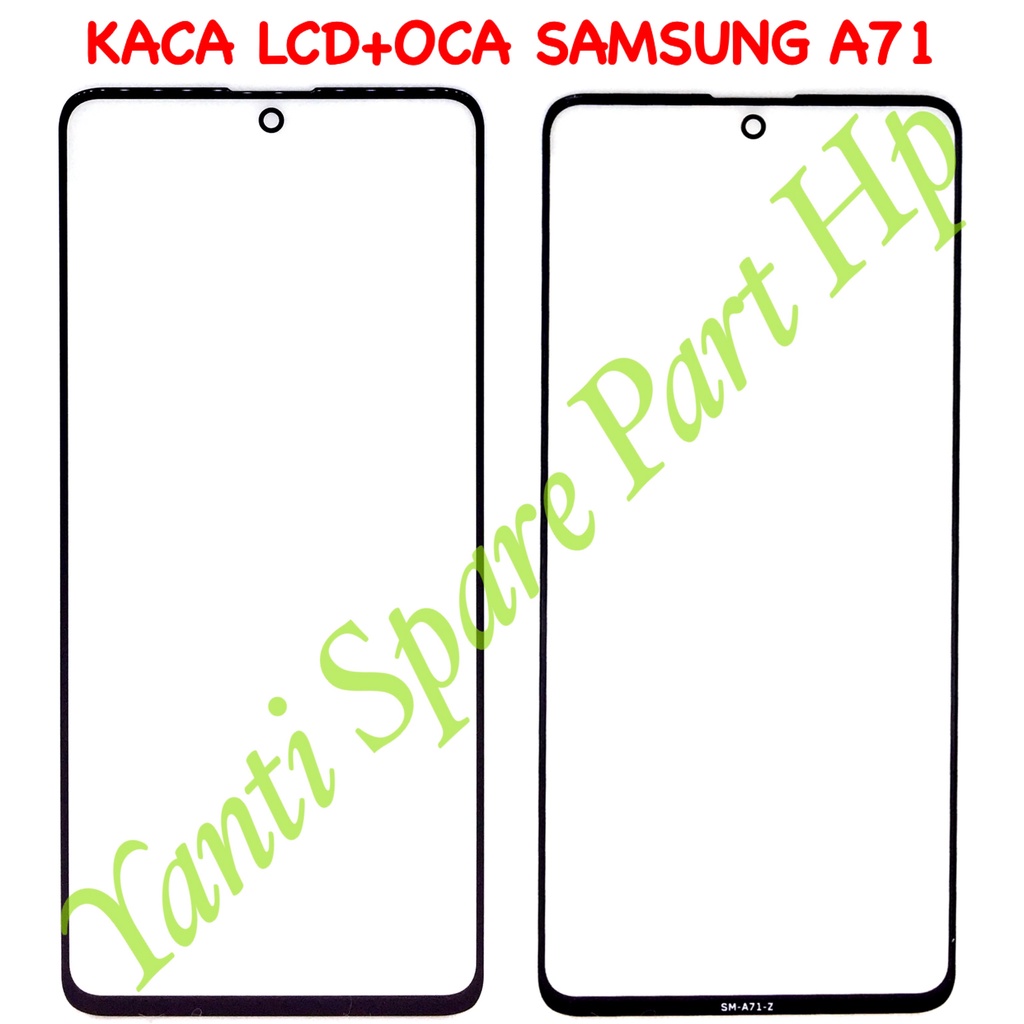 Kaca Lcd Plus Oca Samsung A71 A715 Original Terlaris New