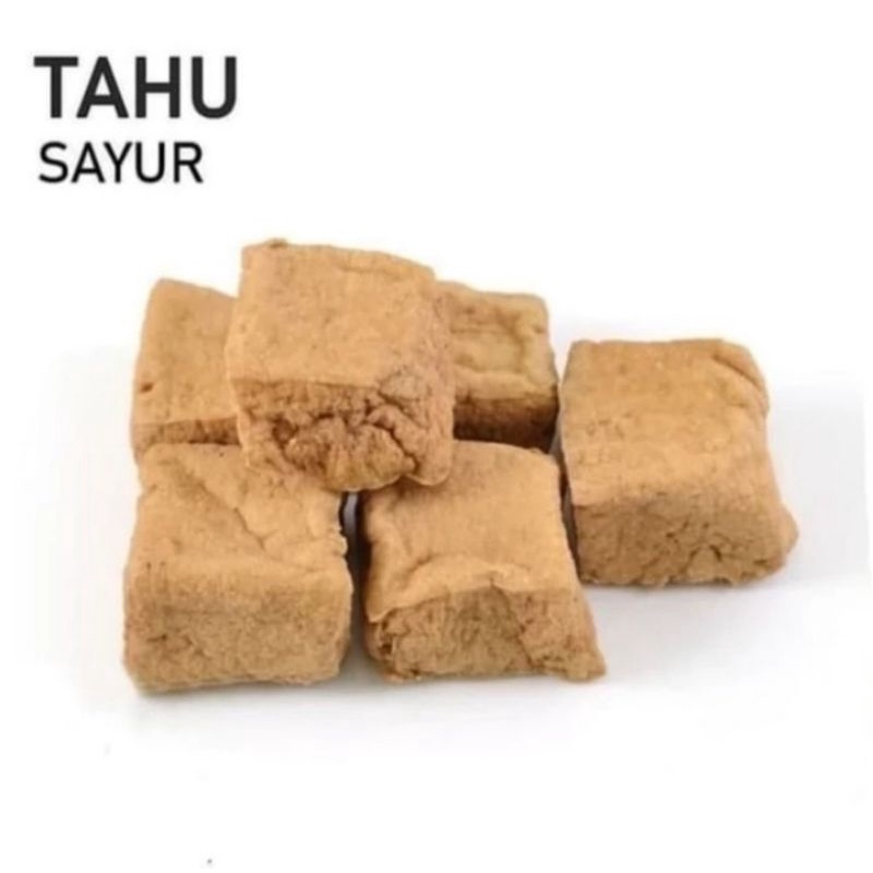 

tahu coklat/tahu sayur