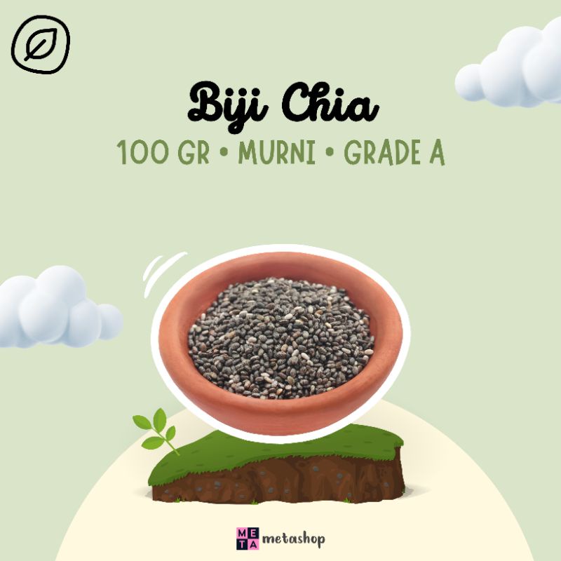 

Biji Chia Hitam Organik 100 gr Minuman JSR