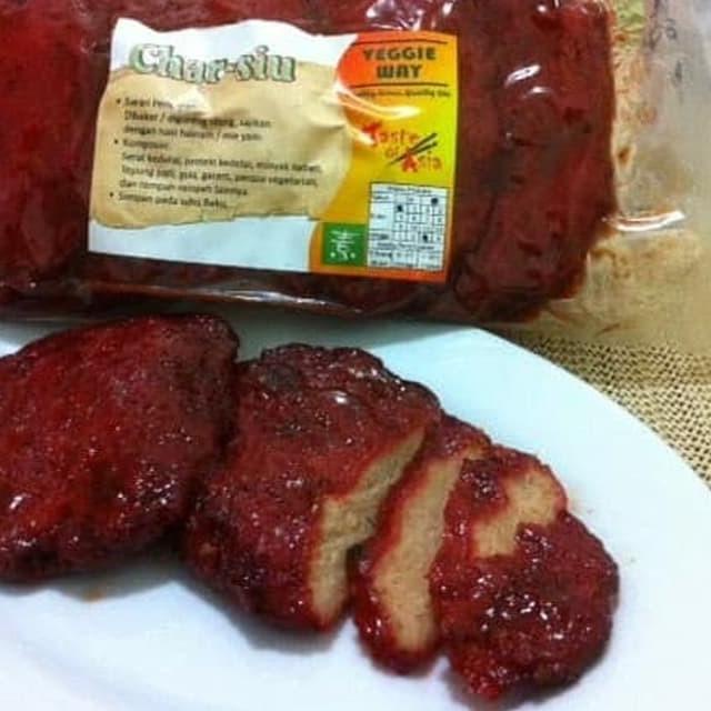 

㋿ VEGETARIAN VEGGIE WAY CHAR SIU/CHAR SIO/CHA SAU/CHA SIO BBQ MEAT BEST PRICE 2890 ⌘