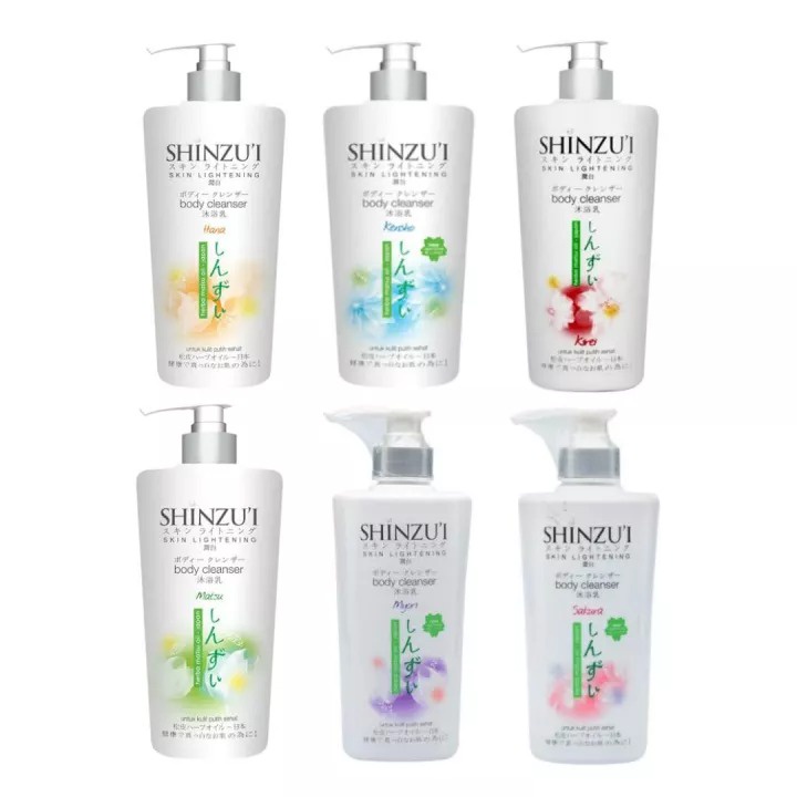 Shinzu'i Skin Lightening Body Cleanser 480ml