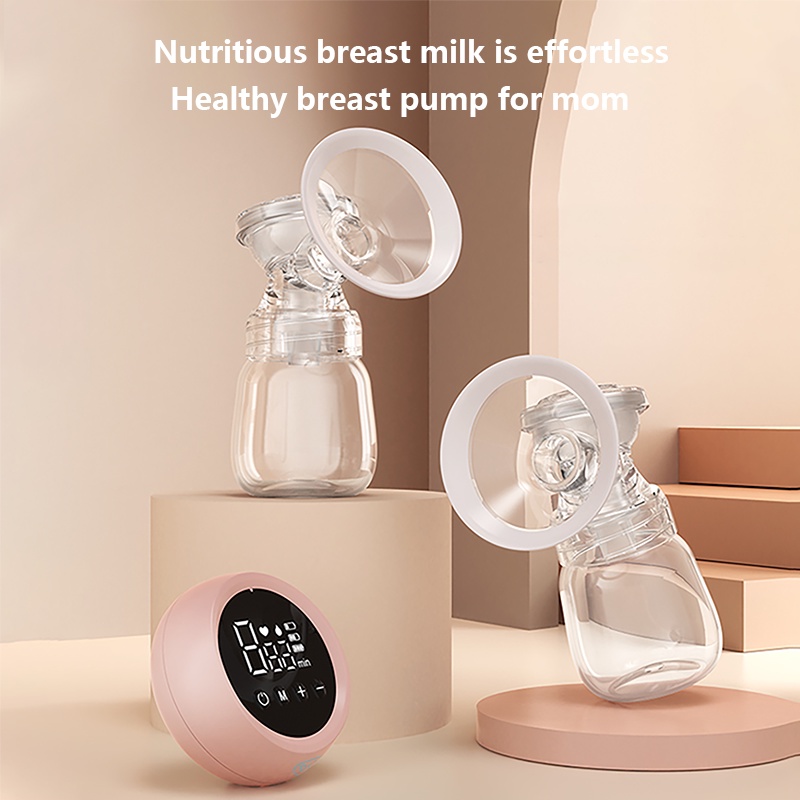 Yaang EB12 Double Bottle Pompa ASI Elektrik Electric Breast Pump Portable Rechargeable Mama's Choice