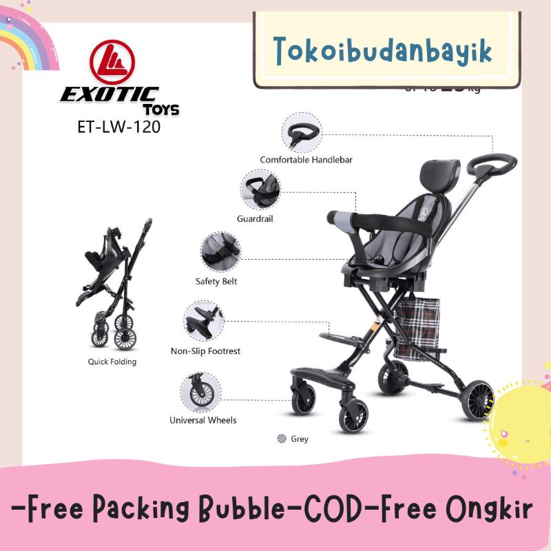 Stroller Magic Exotic ET-LW-120