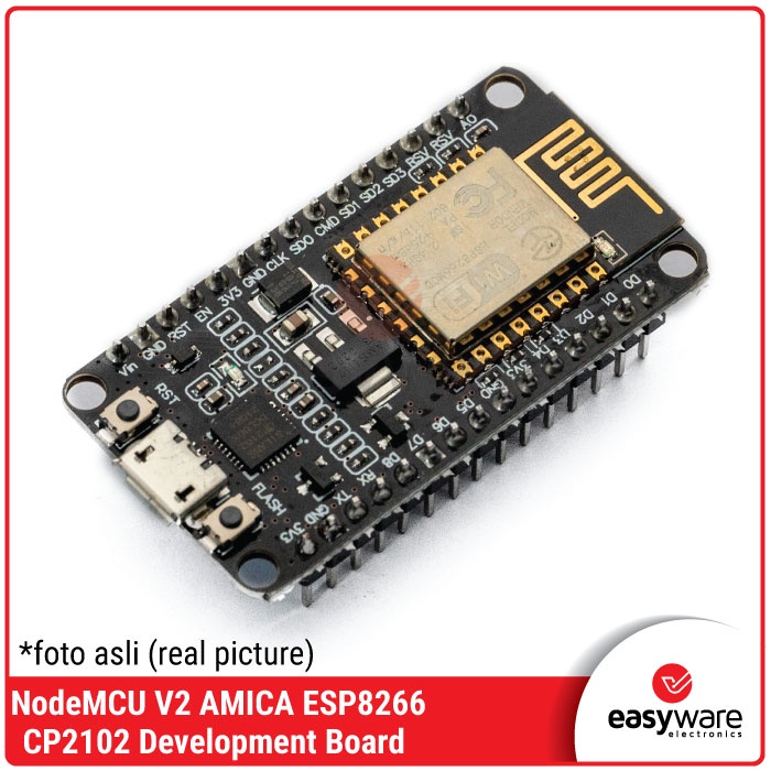 NODEMCU V2 LUA WIFI ESP8266 CP2102 IOT DEVELOPMENT BOARD NODEMCU AMICA