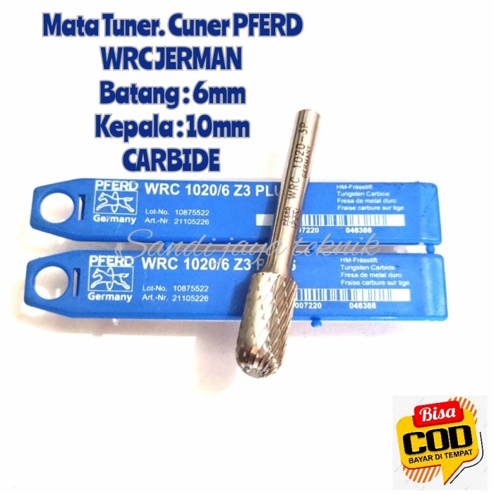 Mata Tuner Cuner 6X10X60 Pferd Wrc Jerman Rotary Burss Tungten Carbide