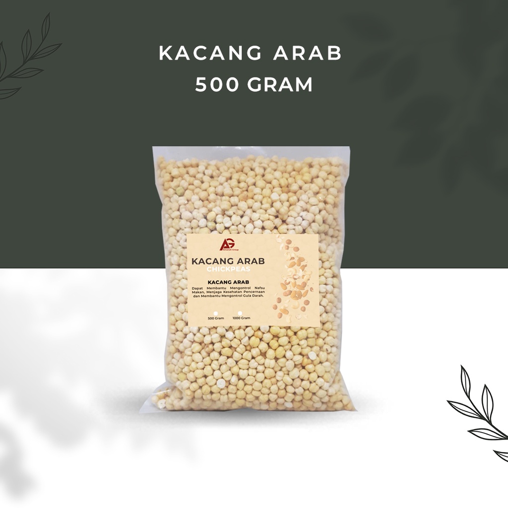 

Kacang Arab Original Roasted Chickpeas Oleh Oleh Haji dan Umroh 500gr