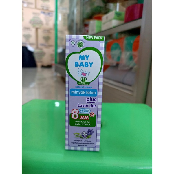 MINYAK TELON MY BABY EUCALYPTUS DAN LAVENDER 60ML, 90ML, 150 ML